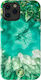 Kingxbar Agate Series Back Cover Plastic Verde (iPhone 12 mini)