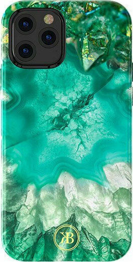 Kingxbar Agate Series Back Cover Plastic Verde (iPhone 12 mini)