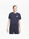 Puma Herren T-Shirt Kurzarm Marineblau