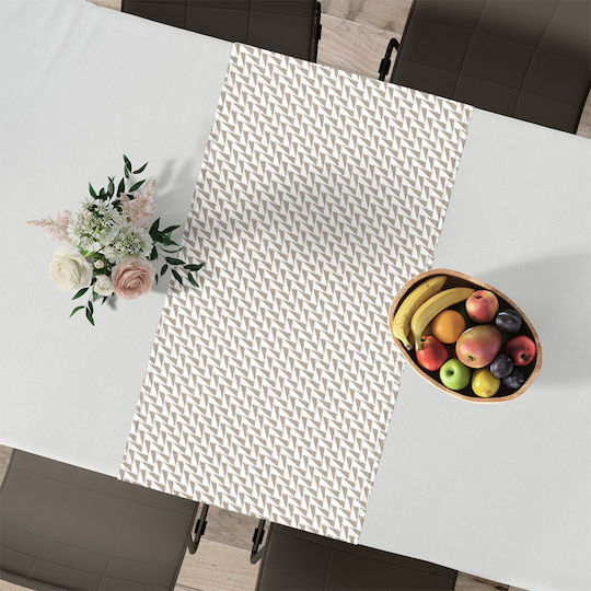 Lino Home Ράνερ Corteo 090 Mocca 45x160εκ.