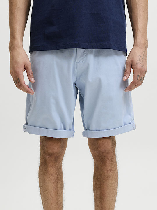 Jack & Jones Herren Shorts Chino Hellblau