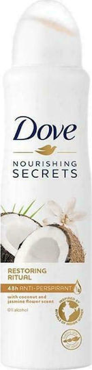 Dove Nourishing Secrets Restoring Ritual Coconut & Jasmine Flower Αποσμητικό 48h σε Spray 150ml