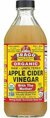 Bragg Apple Cider Vinegar Μηλόξυδο Αφιλτράριστο & Απαστερίωτο 473ml