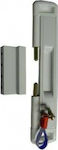 Cal Doublex Classic Lock for Sliding Aluminum Doors Black