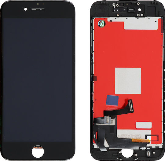 Οθόνη TOUCH LENS HIGH LIGHT mit Touch-Mechanismus für iPhone 7 (Schwarz)