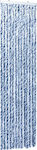 vidaXL Fabric Door Curtain Blue-White 120x220cm 315128