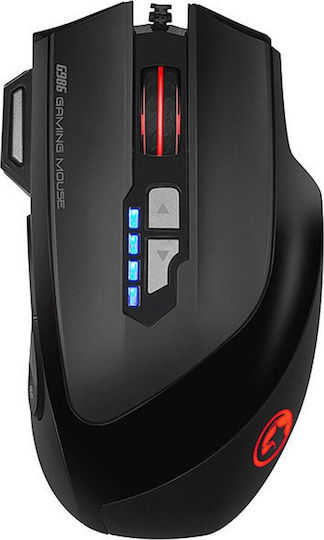Marvo G986 Gaming Mouse 8000 DPI Black