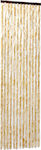 vidaXL Fabric Door Curtain Beige 90x200cm 315136