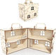 Βαλίτσα Wooden Dollhouse