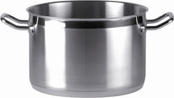 Piazza Stainless Steel Pressure Cooker Capacity 16.1lt with Diameter 32cm and Height 20cm.