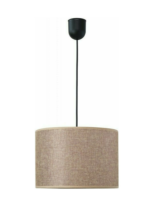 Pendant Light Single-Light for Socket E27 Brown