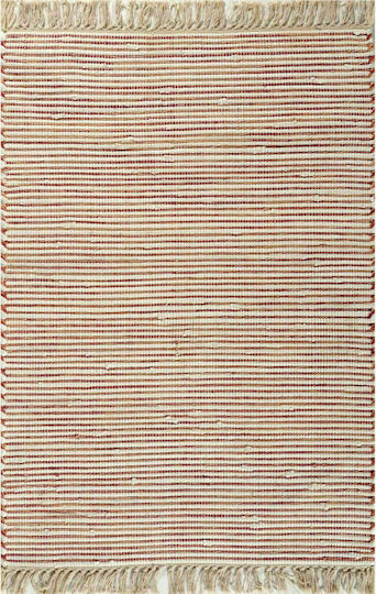 Tzikas Carpets 30160-012 Χειροποίητο Εξωτερικού Χώρου με Κρόσια 67x150cm Beige - Red Tzikas Carpets 30160-012 Χειροποίητο Εξωτερικού Χώρου με Κρόσια 67x150cm Beige - Red