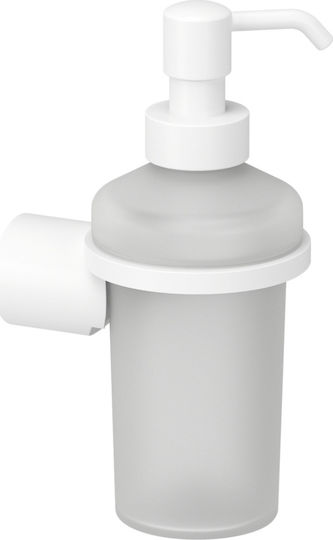 Verdi Lamda Montat pe perete Dispenser Sticlă Alb mat 500ml