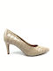Pointed Toe Stiletto Beige High Heels