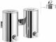 Sanco A3-SET-91330 Commercial Cream Soap Dispenser 1000ml Inox SET-91330-Α03