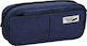 Comix Pencil Case with 3 Compartments Blue