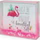 Legami Milano Plastic Photo Frame Glitter Flamingo 10x15cm