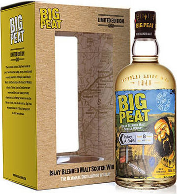 Big Peat A846 Blended Malt Ουίσκι 8 Ετών Σκωτίας 46% 700ml