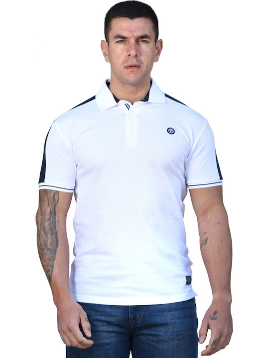 Polo T-Shirt Weiß