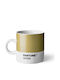 Pantone Lifestyle Tasse Espresso aus Porzellan Gold 120ml