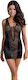 Casmir Lingerie Lara Chemise Секси Нощница Черна