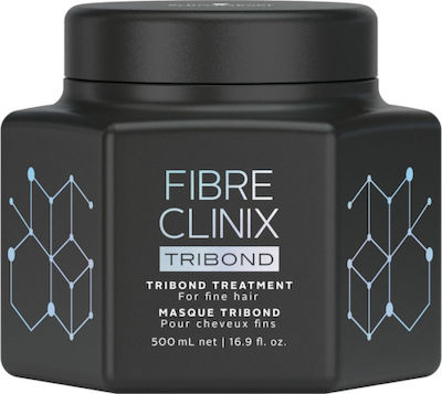 Schwarzkopf Μάσκα Μαλλιών Fibre Clinix Tribond Fine Hair Treatment για Επανόρθωση 500ml