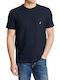 Nautica Herren T-Shirt Kurzarm Marineblau