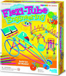 4M Plastic Construction Toy με Καλαμάκια Flexi-tube Kid 4++ years