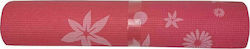 Sportica Στρώμα Γυμναστικής Yoga Ροζ (170x60x0.6cm)