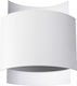 Sollux Impact Modern Lamp Wall with Socket G9 White 40x20x16cm