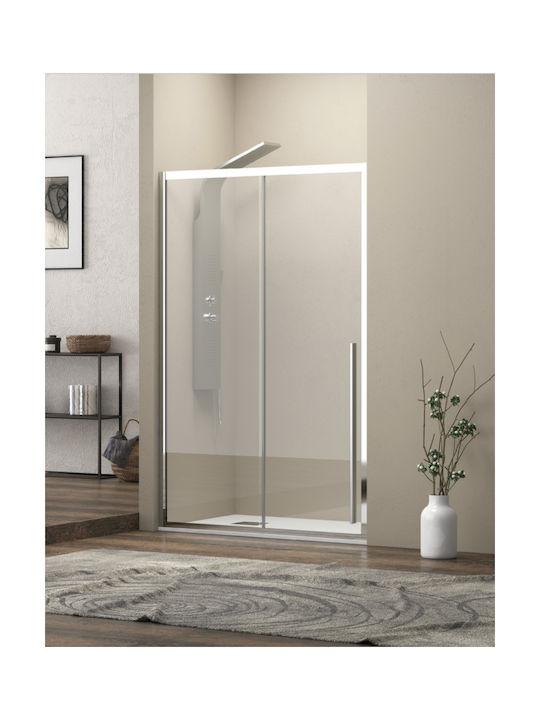 Karag Elysium 100 Καμπίνα Ντουζιέρας με Συρόμενη Πόρτα 100x100x200cm Clear Glass