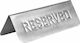 GTSA Ταμπελάκι "Reserved" Π15xΥ4.2cm