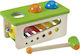 Selecta Hammer Toy Bench With Hammer made of Wood for 12++ Months