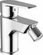 Teorema Velvet Wasserhahn Bidet Silber