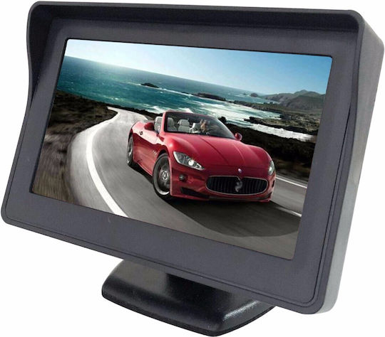 TFT LCD 4.3 Inch Car Dashboard Auxiliary Screen