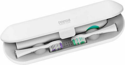 Teesa TSA8011 Toothbrush Travel Case Plastic White