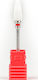 UpLac Safety Nail Drill Ceramic Bit with Cone Head Red