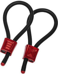 Electrastim Prestige Adjustable Cock Loops für Elektrostimulation in Rot Farbe 2Stück