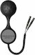 Electrastim Silicone Noir Lula Electro Jiggle Kegel Balls for Electro-stimulation in Black Color