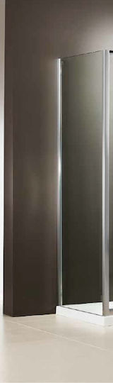 Axis Side Panel Σταθερό Πλαϊνό Ντουζιέρας 69-72x185cm Clean Glass