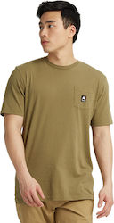 Burton Colfax T-shirt Khaki Burton Colfax T-shirt Khaki