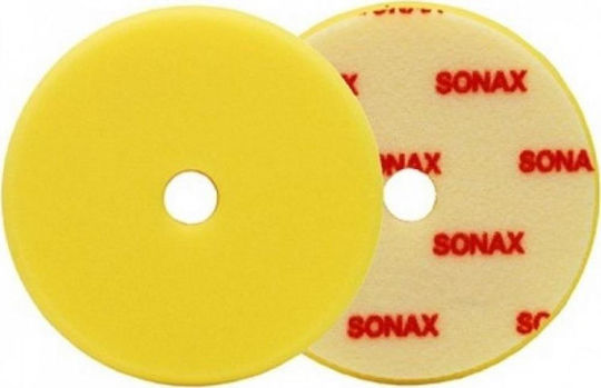 Sonax 04933410 Σφουγγάρι Γυαλίσματος Μαλακό για Έκκεντρους Κίτρινο 145mm