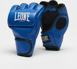 Leone Contest GP115 Γάντια ΜΜΑ Δερμάτινα Μπλε