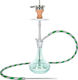 El-badia Narghilea Shisha C5 Sens unic Egiptean Verde 43cm
