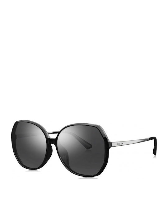Bolon Ambroise Sonnenbrillen mit Schwarz Rahmen und Schwarz Linse BL5029B11