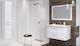 Cersanit Lara Mille Countertop with Sink L60xW46xH37cm White