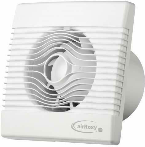 AirRoxy Premium De perete Ventilator 120mm Alb