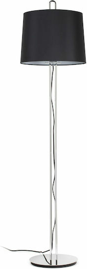 Faro Barcelona Montreal Stehleuchte H160xB30cm. mit Fassung für Lampe E27 Schwarz