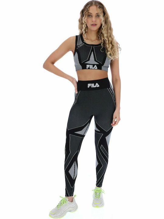 Fila Lucetta Women's Long Training Legging High Waisted Black