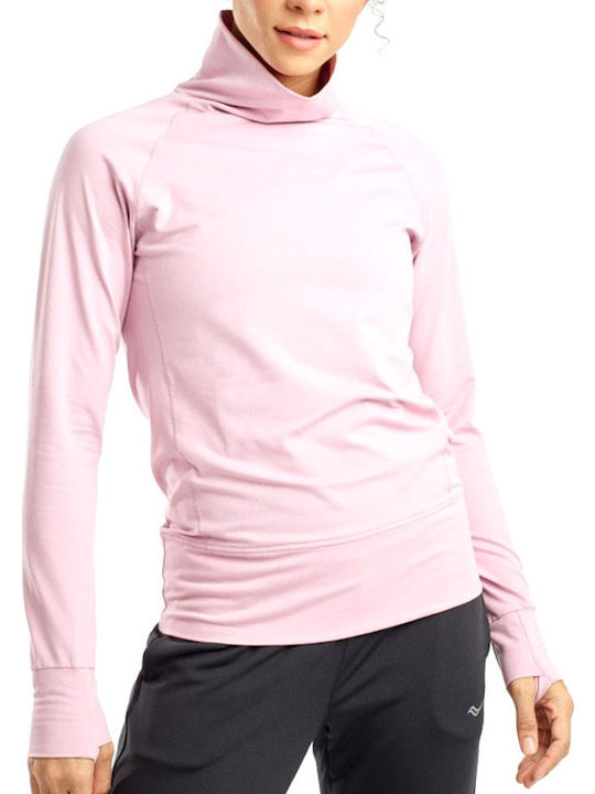 Saucony Sunday Winter Women's Blouse Long Sleeve Lilacc